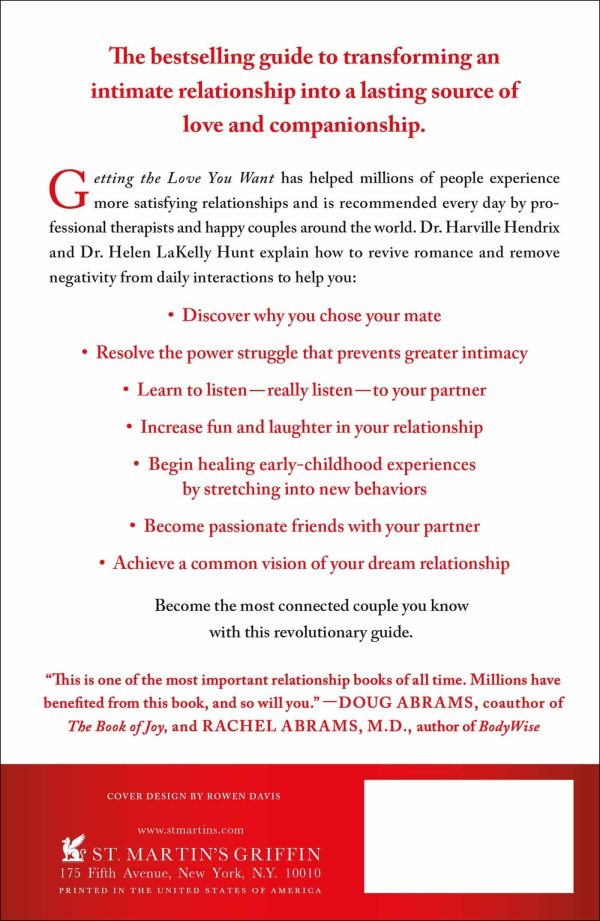 Getting the Love You Want: A Guide for Couples (Third Edition) Kindle Edition - Image 2